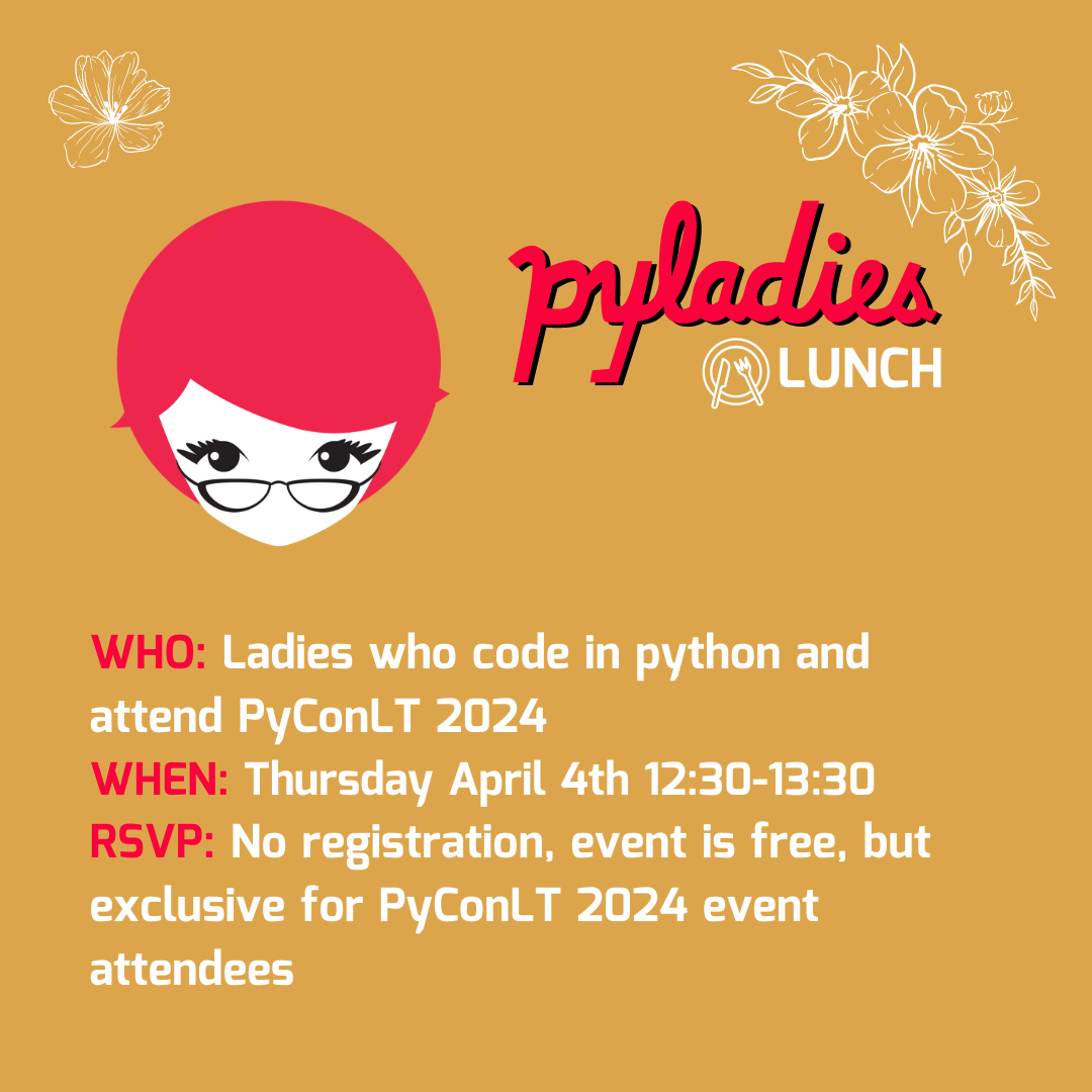 PyLadies lunch